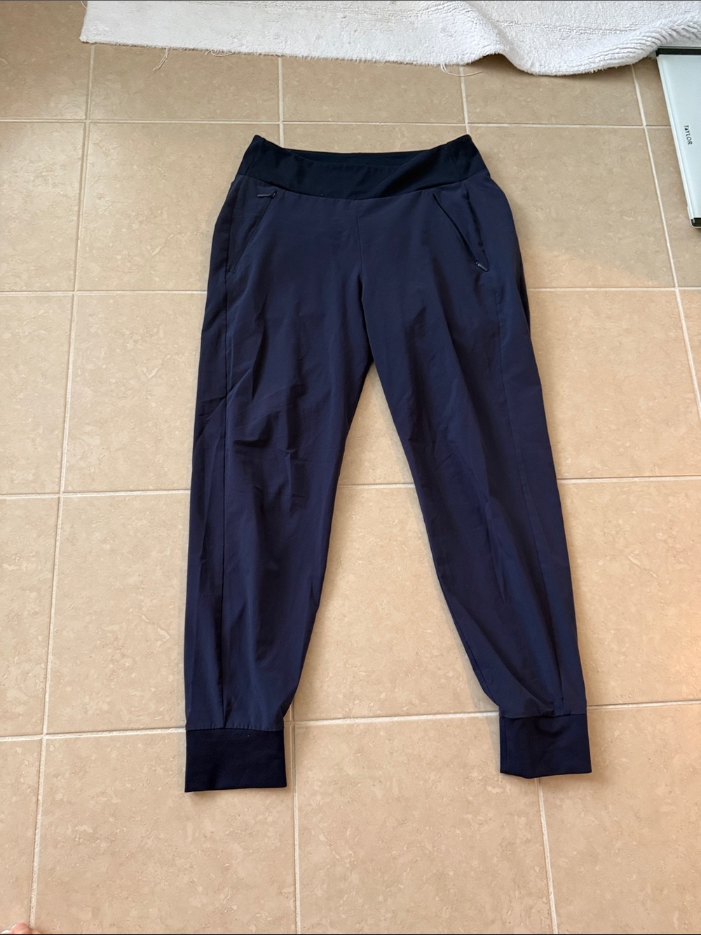 Athleta Navy Blue Jogger Pants
